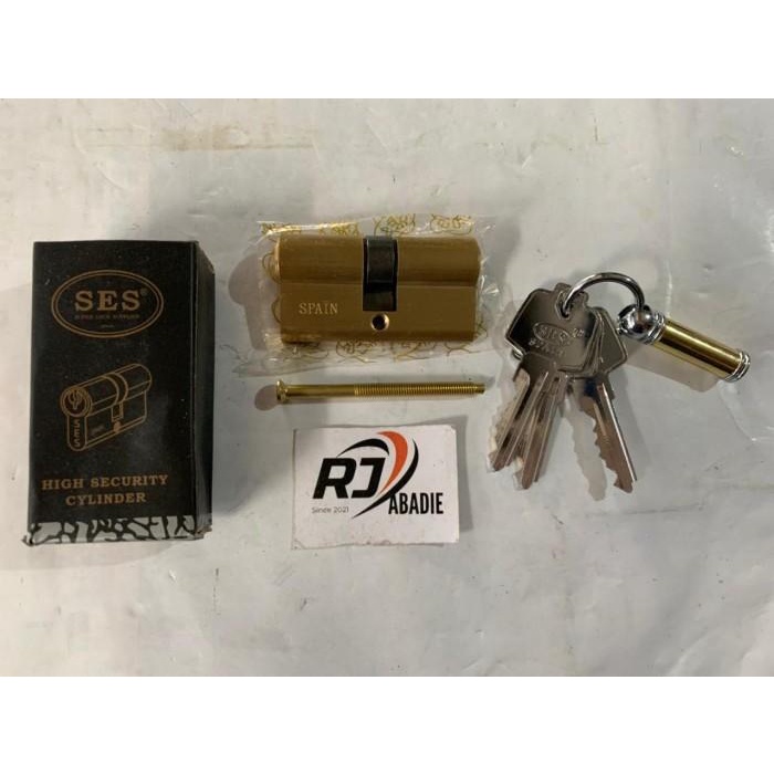 Cylinder / Silinder Kunci Pintu Stainless SES Sn/Gp