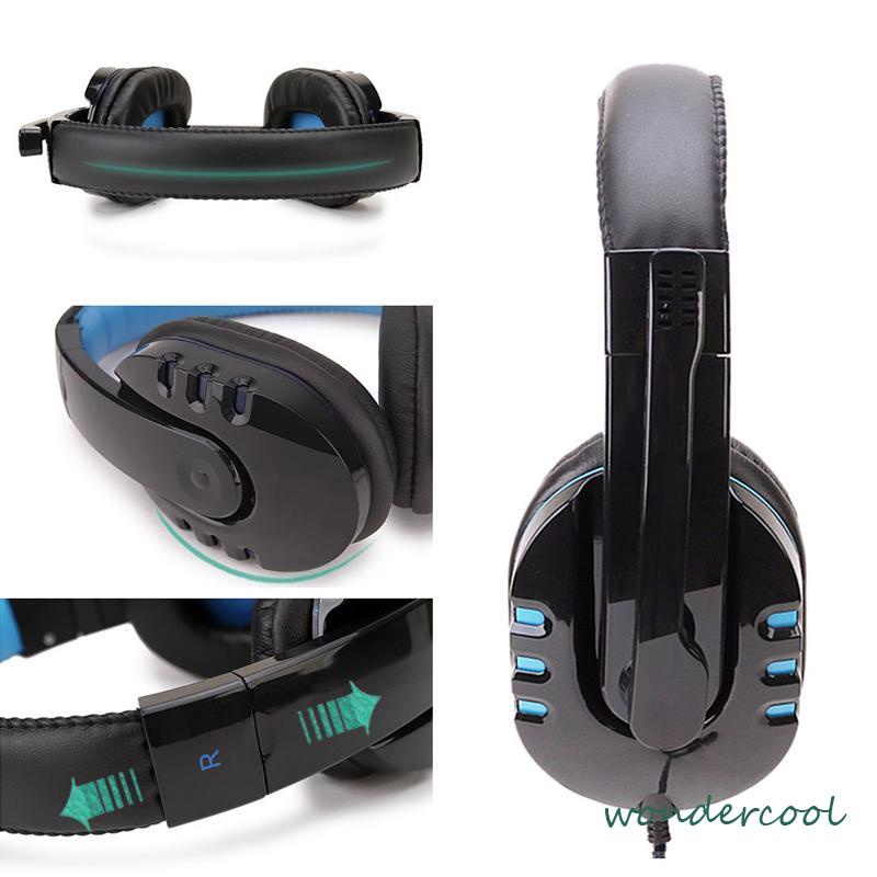 Headset gaming dengan mikrofon berkabel untuk kualitas suara yang lebih nyaman-Won