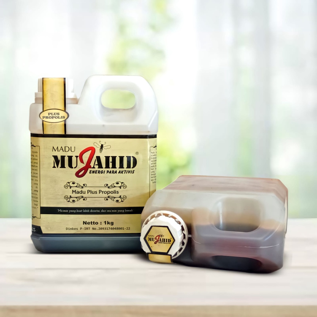 

Madu Hutan Mujahid Plus Propolis 1 kg