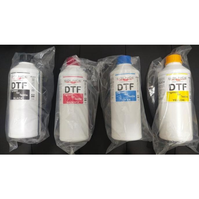 

Tinta Large Format DTF Solnce 1 Liter C M Y K W