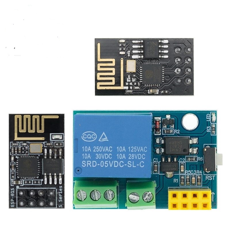 Module Modul Relay Shield 5v ESP8266 esp-01 esp01 WiFi Wireless IoT Internet Remote Control smart