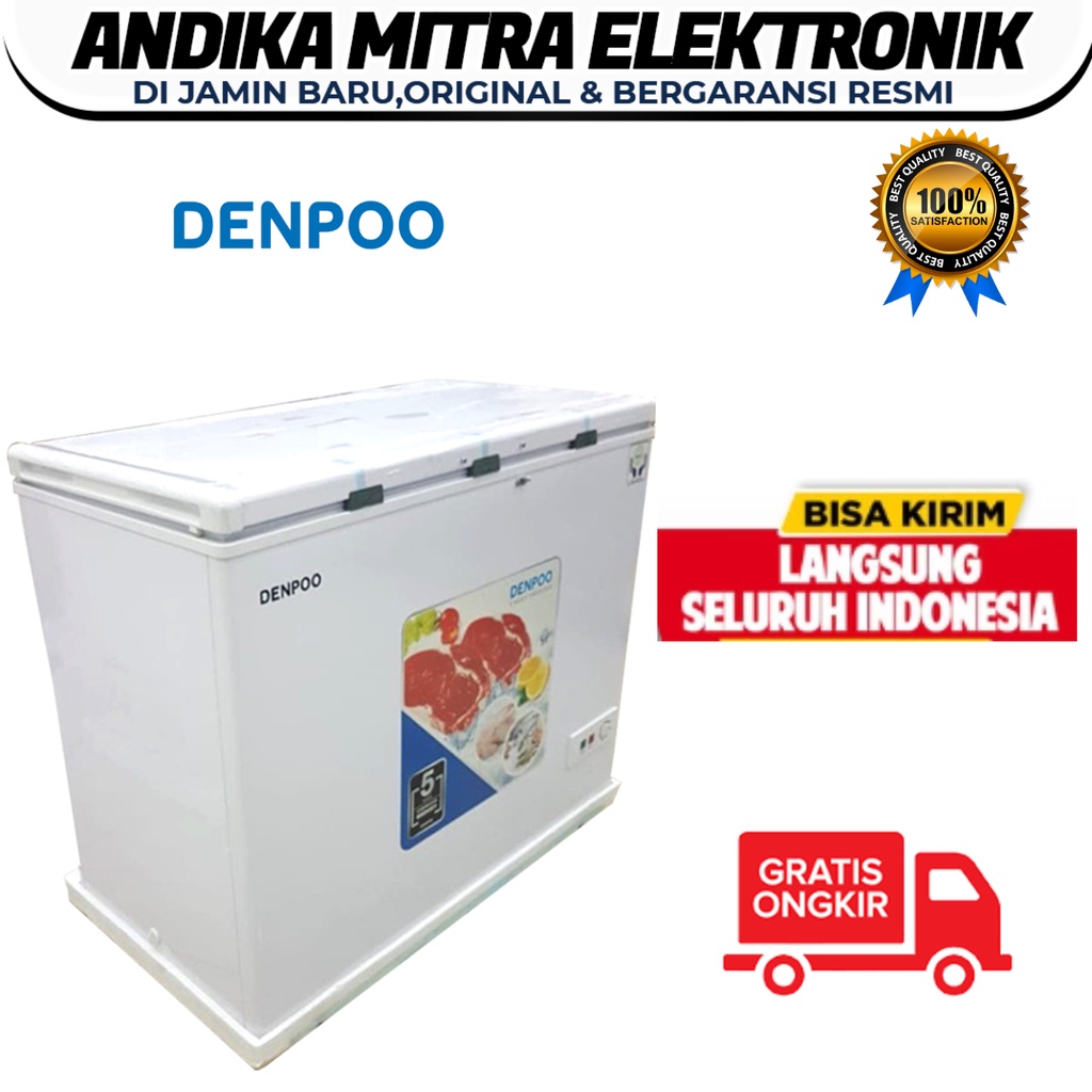 Chest Freezer SCF 268 CG (235 Liter) Terbaru dan Super Hemat Listrik