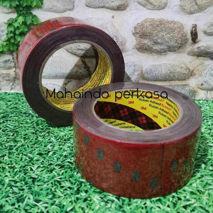 

Double Tape Double Tape 3M Aft Acrylic Foam Tape 48Mm X 4,5Mtr - Perekat Otomotif