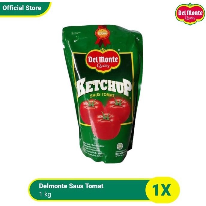 

DELMONTE Saus Tomat POUCH 1 KG