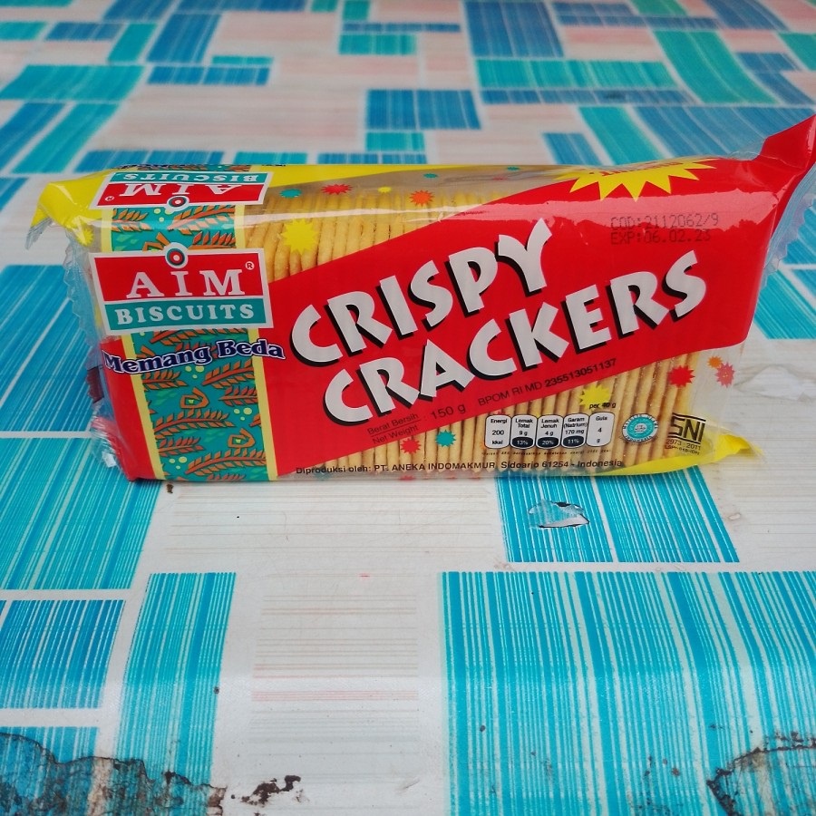 

Crispy Crackers AIM - 150 gram