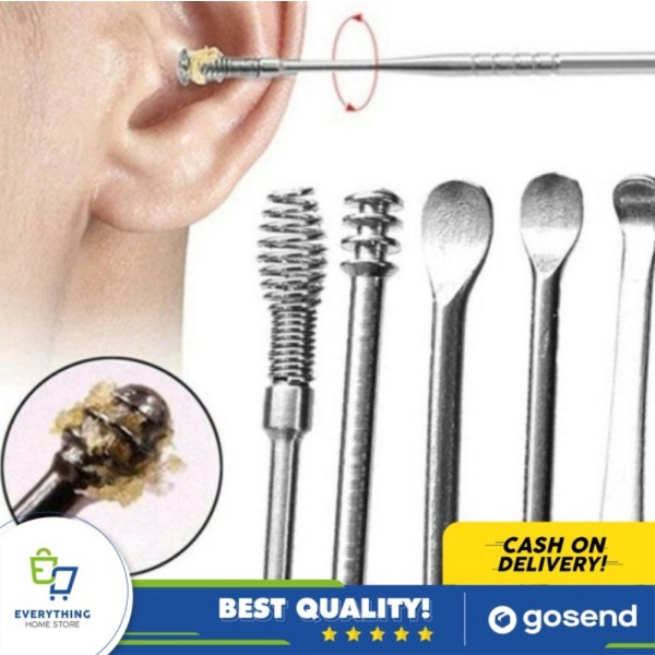 Unik Set Variasi Korek Kuping Jepang ORIGINAL Murah
