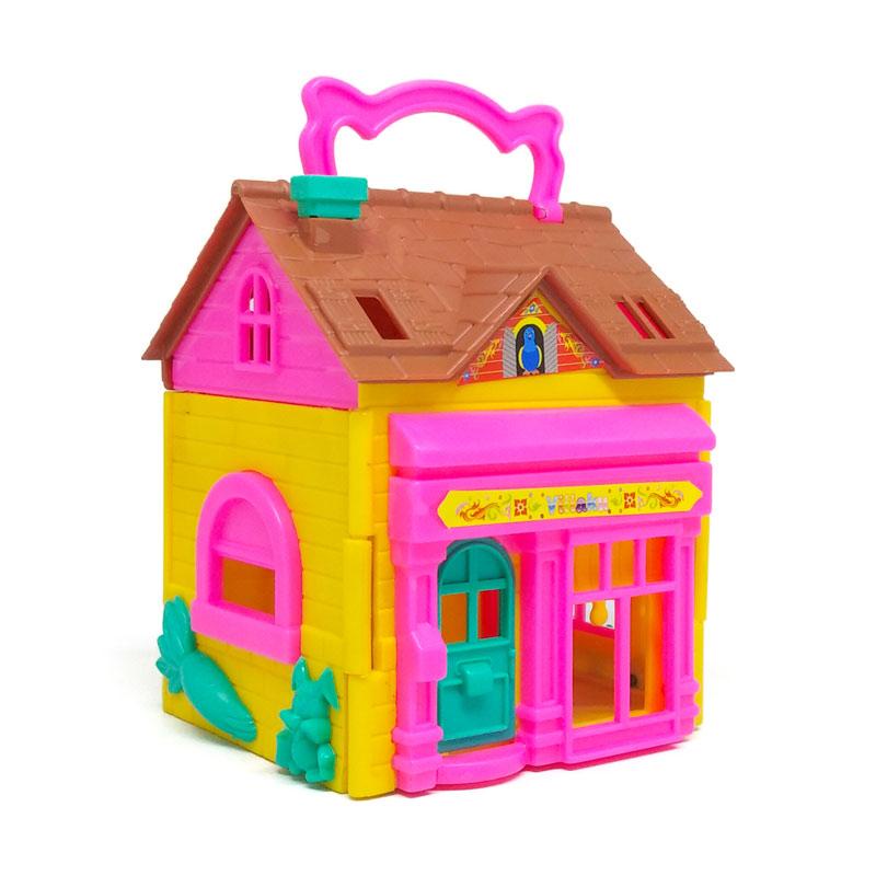 Mainan Anak Cewek Rumah-Rumahan Miniatur Villaku Kecil - Mainan edukasi - Mainan Rumah rumahan bonek