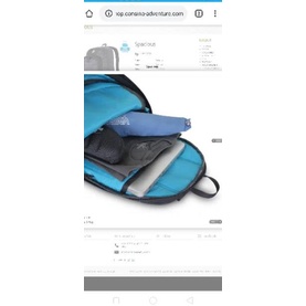 BUA.18Oc22ᴶ ▫ TAS DAYPACK LAPTOP CONSINA SPACIOUS