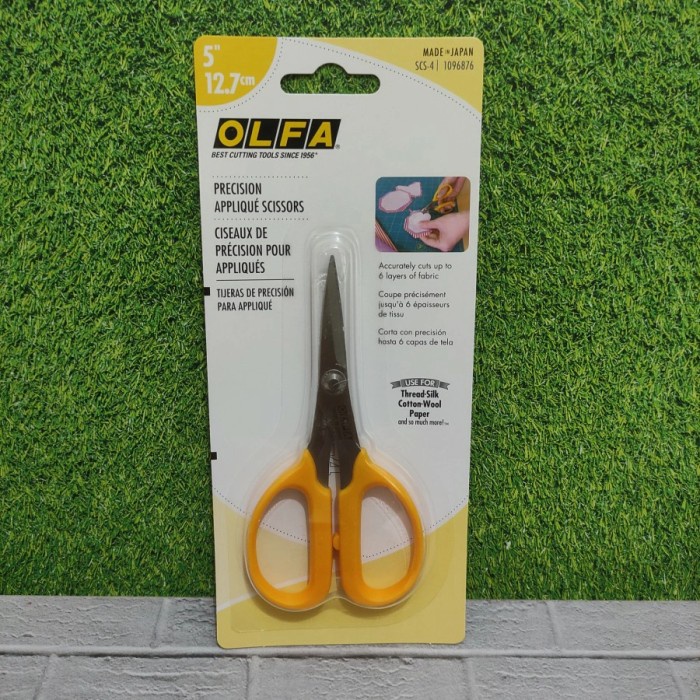 

Hemat Gunting Stainless Steel Scs-4 Olfa Stainless Steel Blade Scissors Bagus