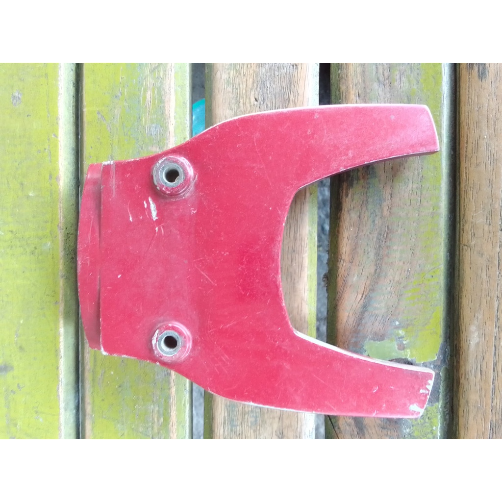 Panel Dasi Spakbor Fork depan Yamaha V80 Super Deluxe Robot ORIGINAL