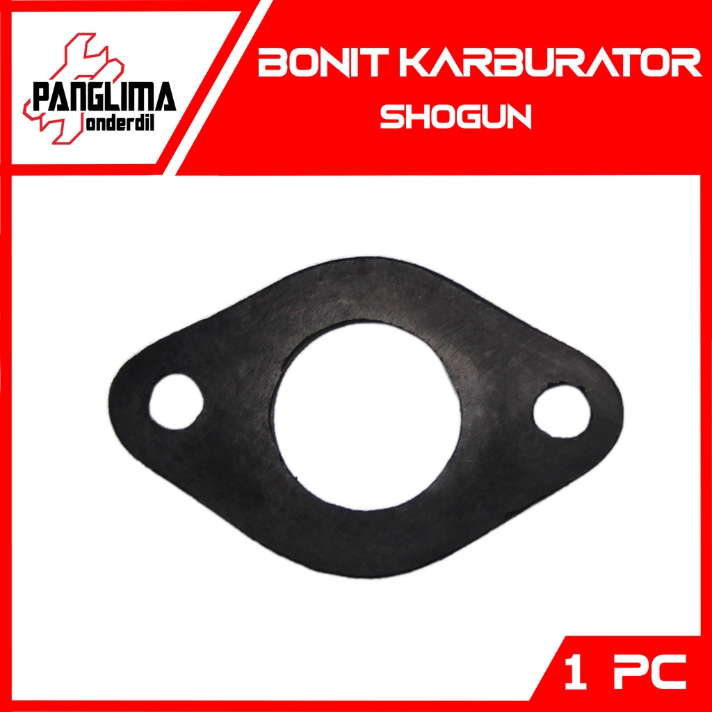 Bonit Karburator Shogun Lama-Old Ebonit Fiber Insulator-Karbu-Manipul