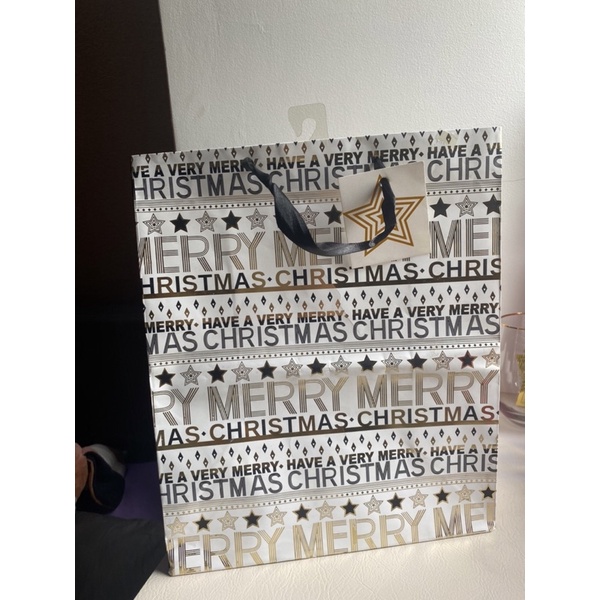 

PAPER BAG TEMA NATAL / GIFT BAG CHRISTMAS KARTON / TAS KADO