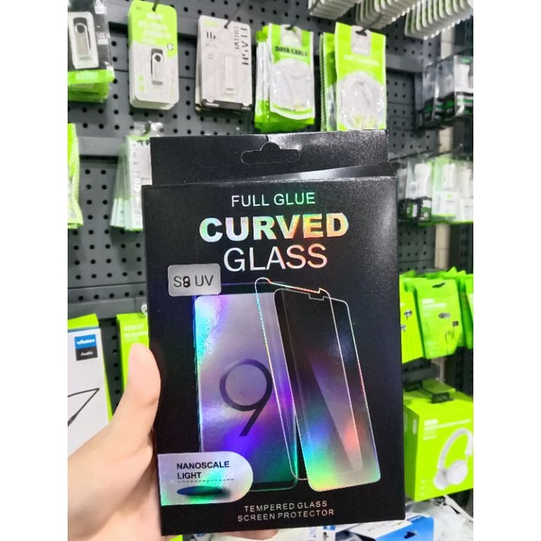 TEMPERED GLASS UV GLUE SAMSUNG S8