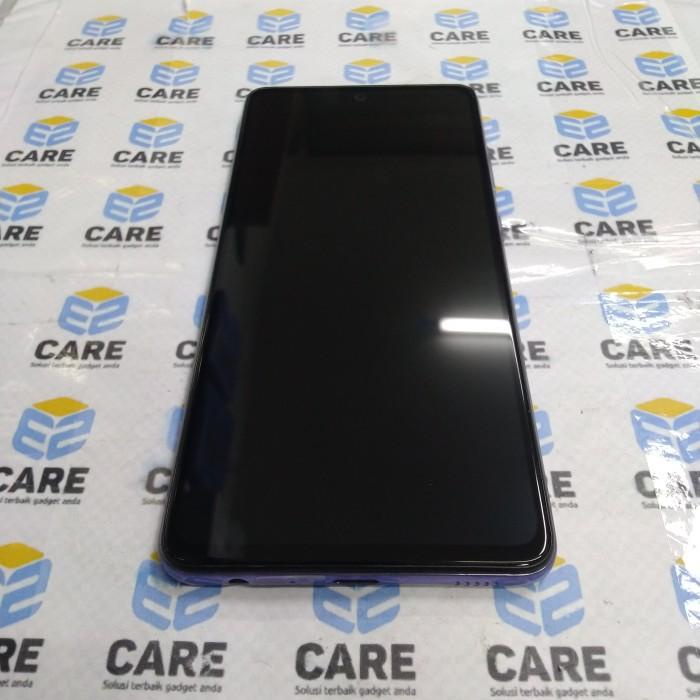 LCD FULLASSY SAMSUNG GALAXY A52 A525F BLUE ORIGINAL 100% COPOTAN