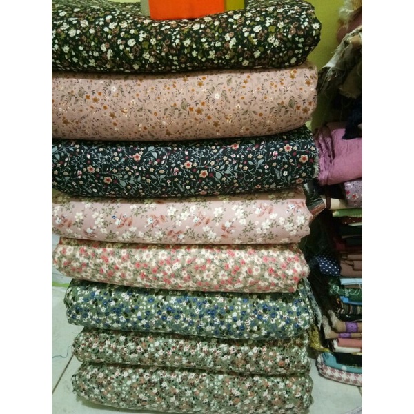 Kain Shakila Motif Kiloan
