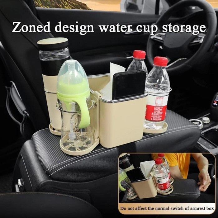 Car Armrest Storage Box Multifungsi