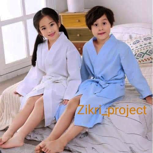 HANDUK KIMONO ANAK /HANDUK MANDI /HANDUK KIMONO/JUBAH MANDI/HANDUK KEKINIAN /HANDUK MODERN/Kimono Handuk Anak Perempuan dan Laki laki Baju Handuk Anak Mandi Renang