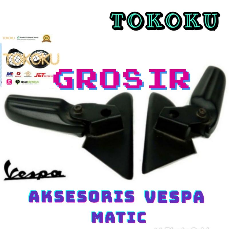 AKSESORIS VESPA/ FOOT STEP VESPA MATIC/ FOOTREST VESPA MATIC / PIJAKAN KAKI VESPA MATIC