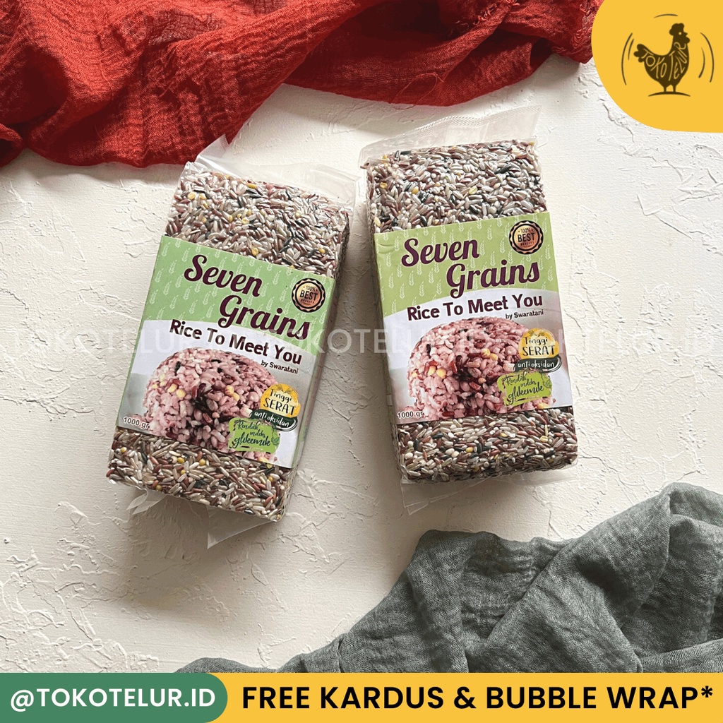 SWARATANI - Seven Grains Rice (Beras Mix 7 Jenis) 1KG