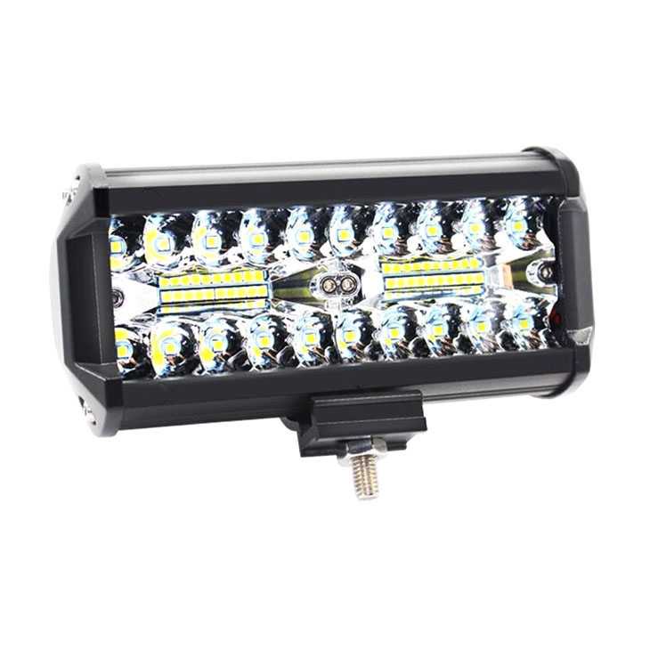 Lampu Mobil LED Lightbar Spot Light Off Road 4WD 7 Inch 120W