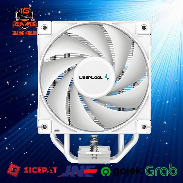 Deepcool AK400 White Performance CPU Cooler LGA 1700 TOP