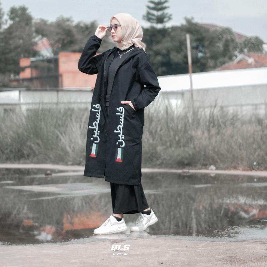 Terbaik Jaket Hijab Panjang Jaket Muslimah Jaket Cewe Jaket Perempuan