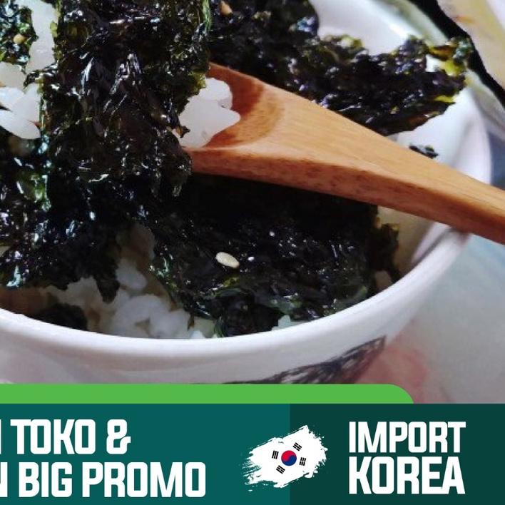 

K - Badamoa Crispy Seasoned Laver (Spicy)/Rumput Laut Pedas/Halal MUI