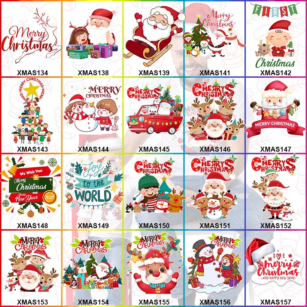 Baju Kaos ANAK DAN DEWASA NATAL CHRISTMAS COUPLE (FREE NAMA)