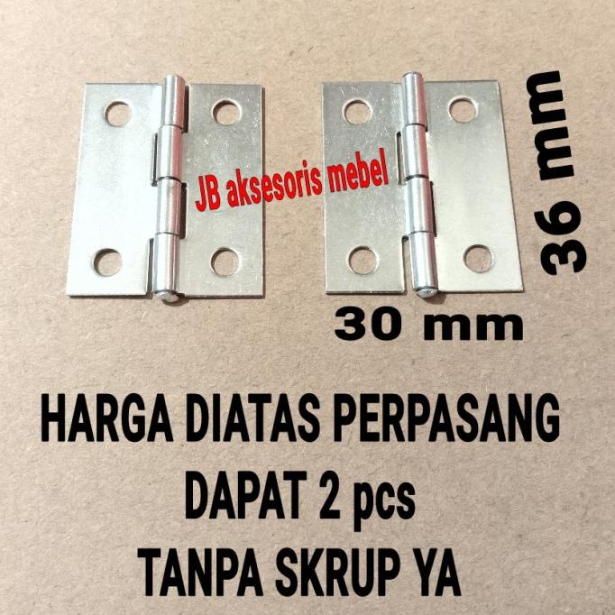 Ready stock] ENGSEL TIPIS 1,5" STAINLESS STEEL / ENGSEL KUPU KECIL 36 mm (3,6 cm)