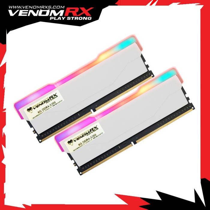 VenomRX DDR4 8GB PC3200 Super RGB / VenomRX 8GB DDR4 PC25600 3200mhz