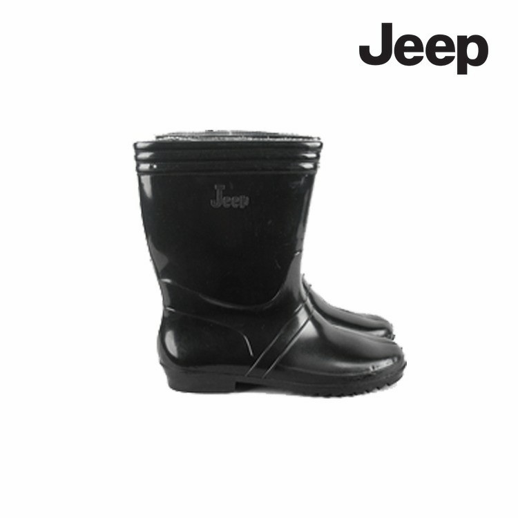 Sepatu Boots/Sepatu Boots Karet Jeep Hitam