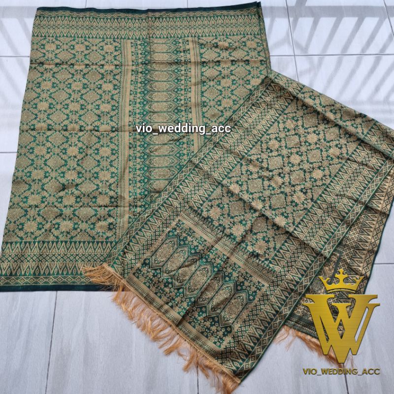 songket (kain+selendang) Lepus