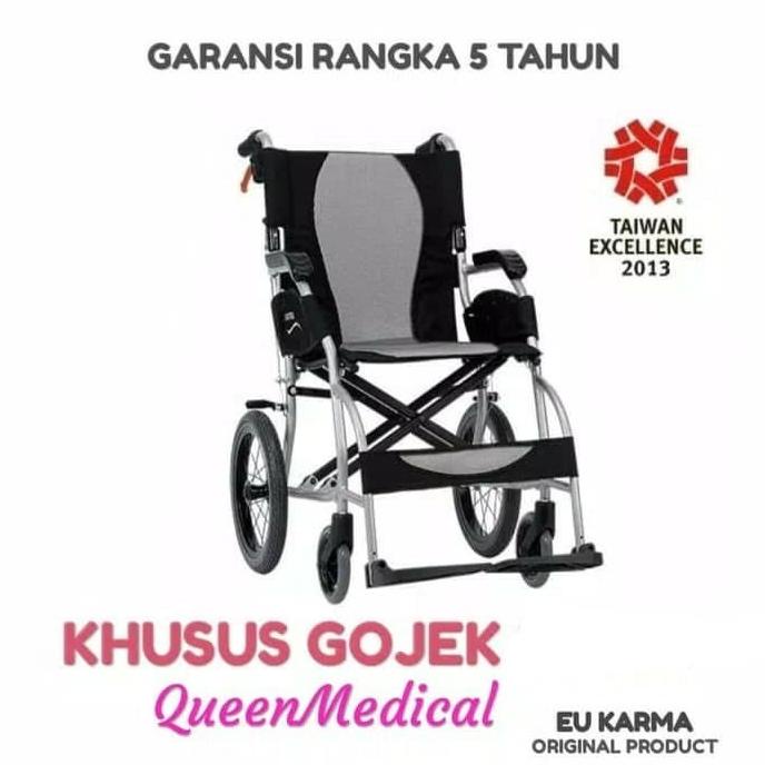 Kursi Roda Karma Ergo Lite KM 2501 (khusus gojek) EUKARMA TRAVEL