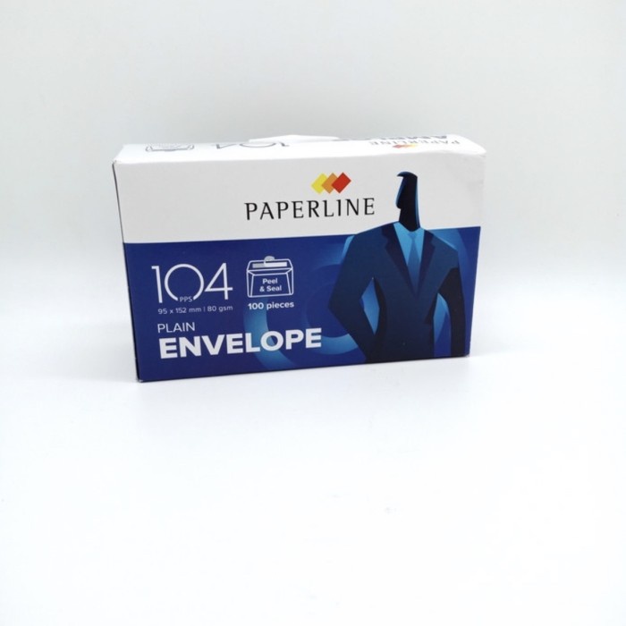 

Gilaa!!! Amplop Putih Polos Plain 80 Gsm Paperline No 104 Berkualitas