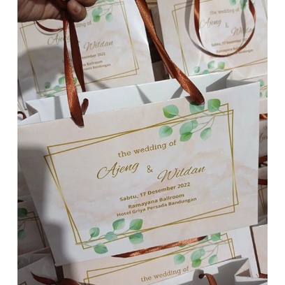 

PAPER BAG, PAPERBAG WEDDING, PAPER BAG NIKAH, PAPER BAG CUSTOM