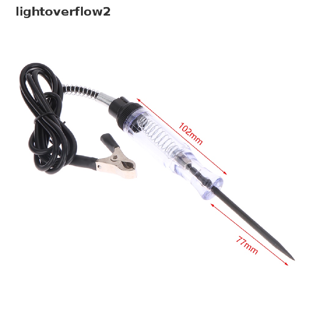 (lightoverflow2) Alat Tester Tegangan Arus Kelistrikan Mobil