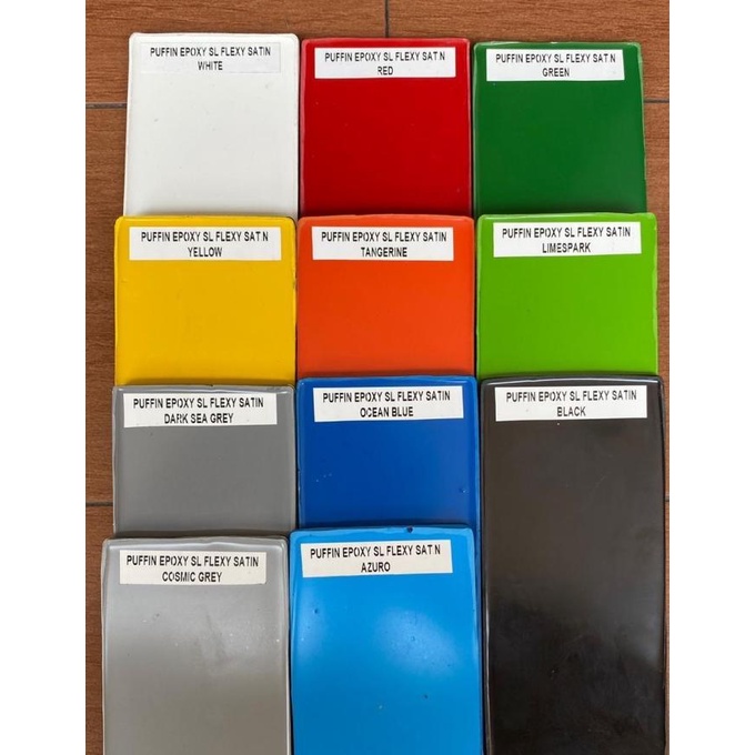 Cat Epoxy Lantai Puffin Epoxy Flexi Satin SELF LEVELLING