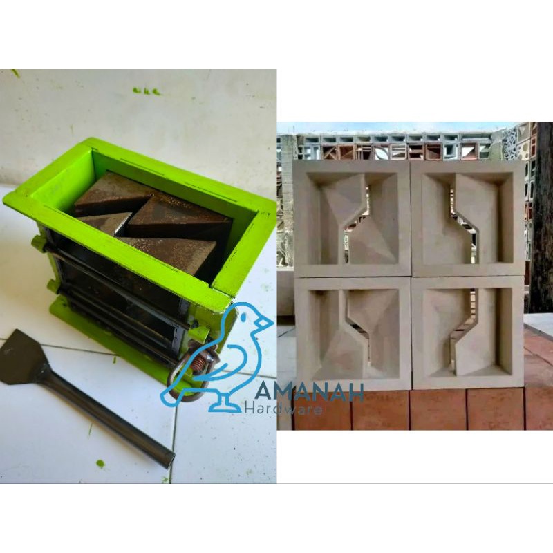 Cetakan loster angin-angin 2 muka Model 03