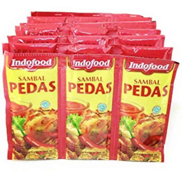 

Sambal Indofood Sachet 9gr (x18)