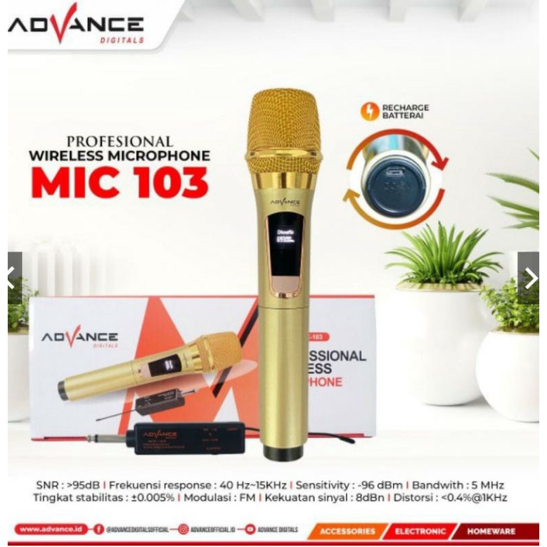 Wireless Microphone Advance 103