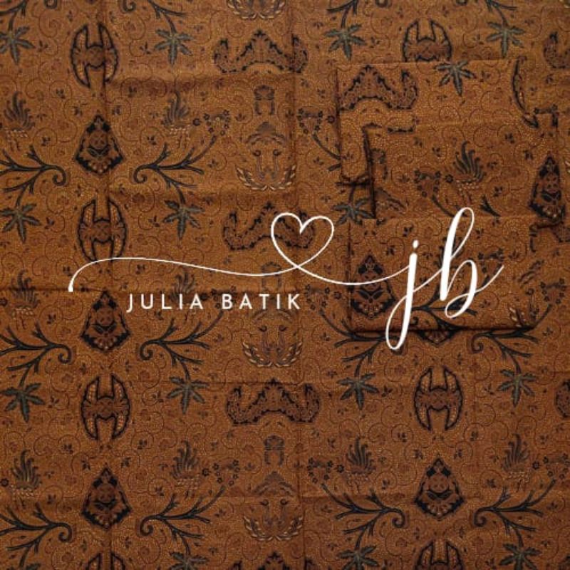 WAHYU TUMURUN/KOMBINASI TULIS/BATIK SOGAN SOLO KLASIK MOTIF WAHYU TUMURUN