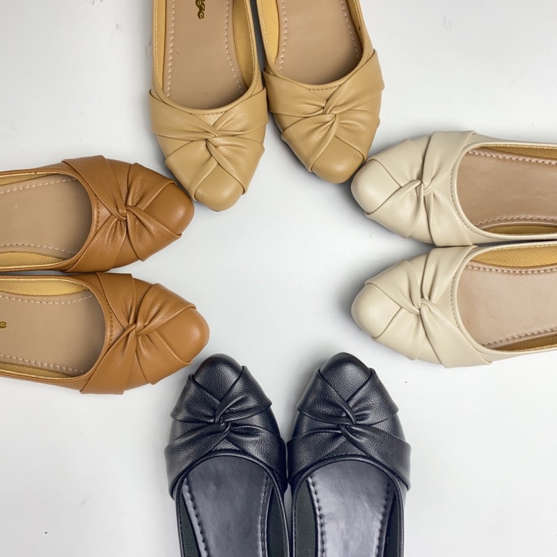 MURAH LEBAY   !!! RAMAGE FLAT SHOES WANITA HS-09