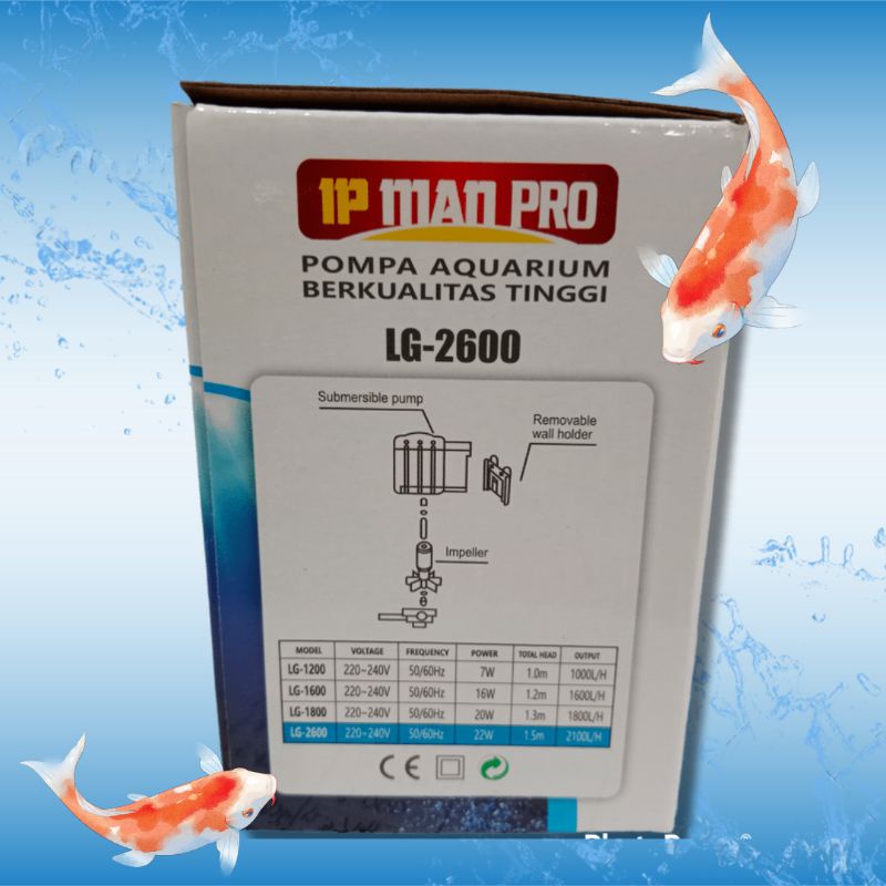 Pompa Aquarium Power Heads IP MAN PRO LG 2600