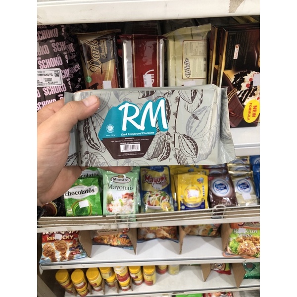 Dcc Rm / coklat batang /collata/ Dark compound coklat 250grm