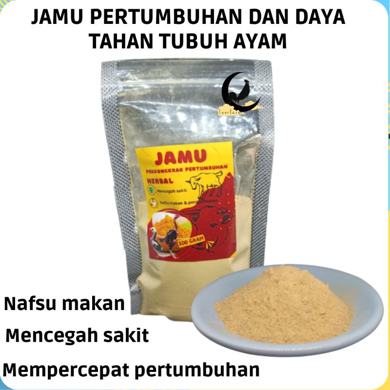 jamu pertumbuhan ayam berkualitas pendongkrak performa pertumbuhan dan daya tahan tubuh ayam kambing sapi zeorfarm