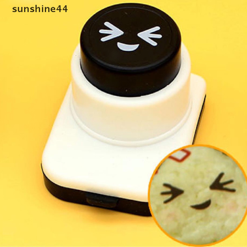 Sunshine Cetakan Nasi / Sushi / Bento DIY Bentuk Wajah Tersenyum