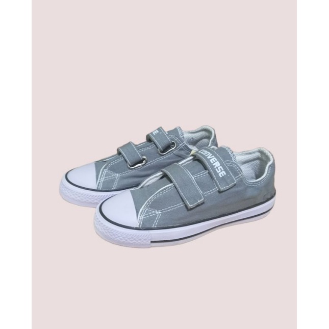 SEPATU SNEAKERS ANAK PEREMPUAN CONVERSE ALLSTAR VELCRO DAN TALI COD (Bayar di Tempat)