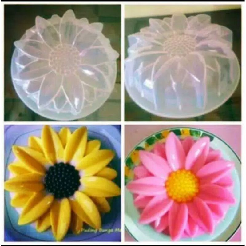 Cetakan puding/Cetakan kue Bunga matahari diameter 24cm