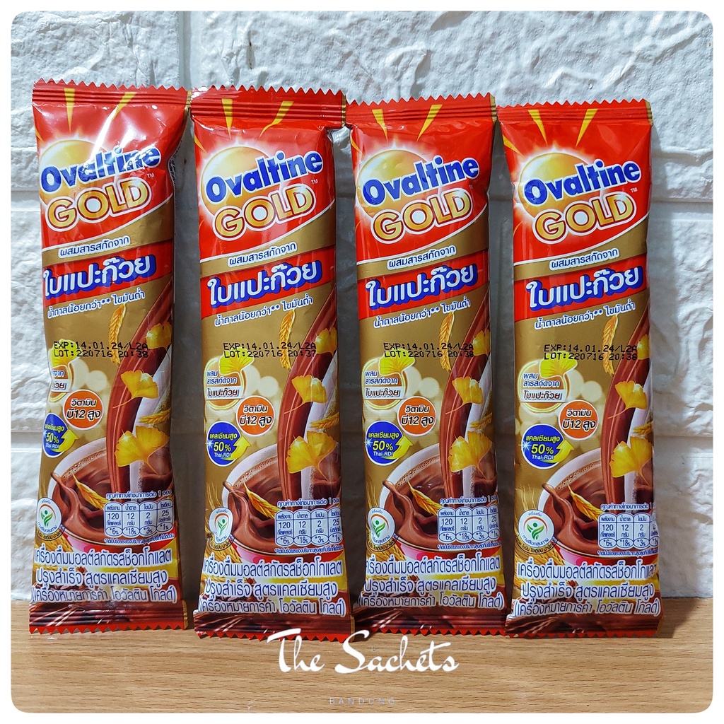 

Ovaltine Gold 3in1 High Calcium Thailand Sachet