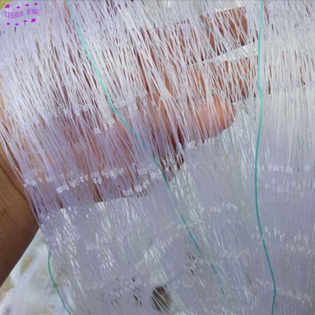 Jaring Jala Pancing Ikan Lempar Fishing Throw Net Cage 3x12m